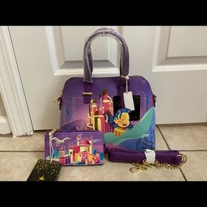 Loungefly Disney Little Mermaid Crossbody and Wallet